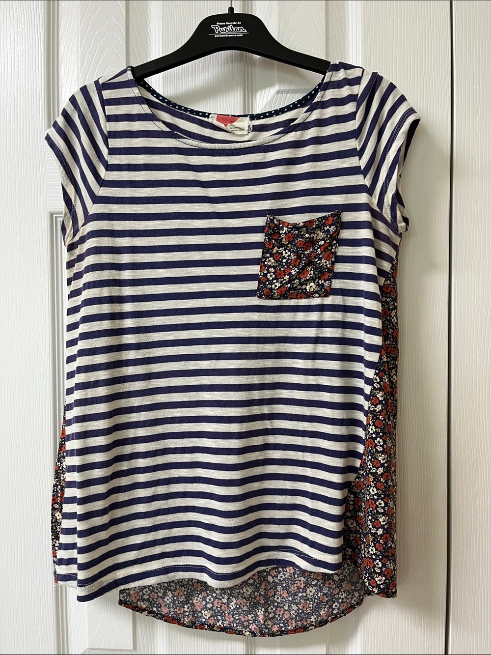 Anthropologie mixed media tee